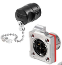 Conector Serie BD-20 Macho 4 Pines Socket Soldadura Metálico CNLINKO
