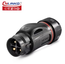 Conector Serie BD-24 Macho 4 Pines Plug Bloqueo Metálico CNLINKO