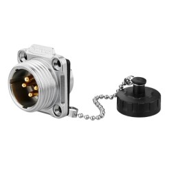 Conector Serie YW-20 Macho 4 Pines Socket Soldar CNLINKO
