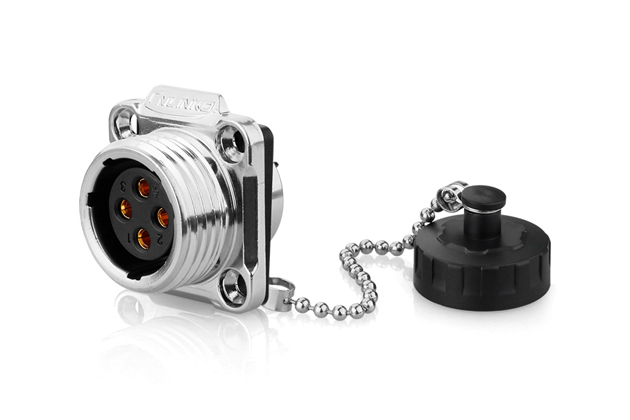 Conector Serie YW-20 Hembra 4 Pines Socket Soldar CNLINKO
