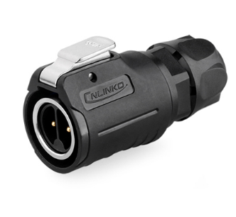 Conector Serie LP-16 Macho 2 Pines Plug Soldar CNLINKO