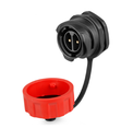 Conector Serie YM-24 Macho 2 Pines Socket Bloqueo CNLINKO