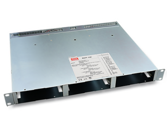 Bandeja de rack de 19 pulgadas MEAN WELL RCP-1U de tres slots