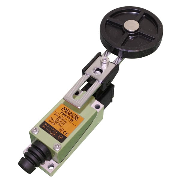 Fines de carrera metálico 5A/250VCA 1NA+1NC serie FM8