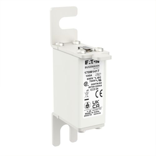 Fusible ultrarápido Bussmann 100A 660V 000T/80