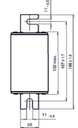 Fusible SIBA curva gPV, UL DC 1500V SQB3