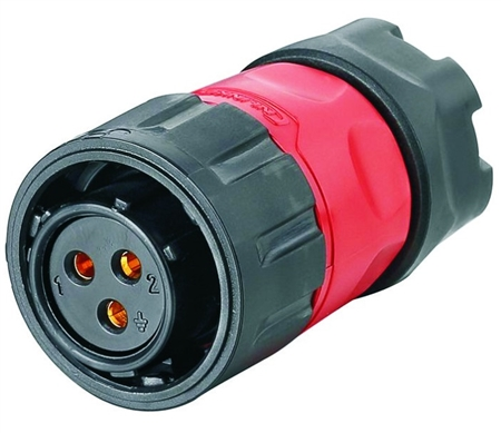 Conector Serie YM-24 Hembra 3 Pines Plug Soldar CNLINKO