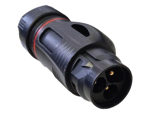 Conector Serie BD-24 Macho 3 Pines Plug Bloqueo CNLINKO
