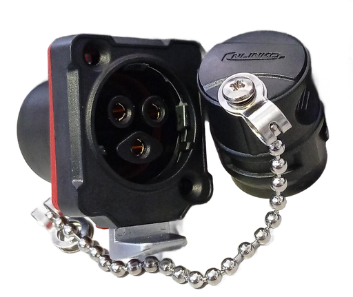 Conector Serie BD-24 Hembra 3 Pines Socket Bloqueo CNLINKO