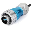 Conector Serie DH-24 Hembra 24 Pines Plug Bloqueo Plástico CNLINKO
