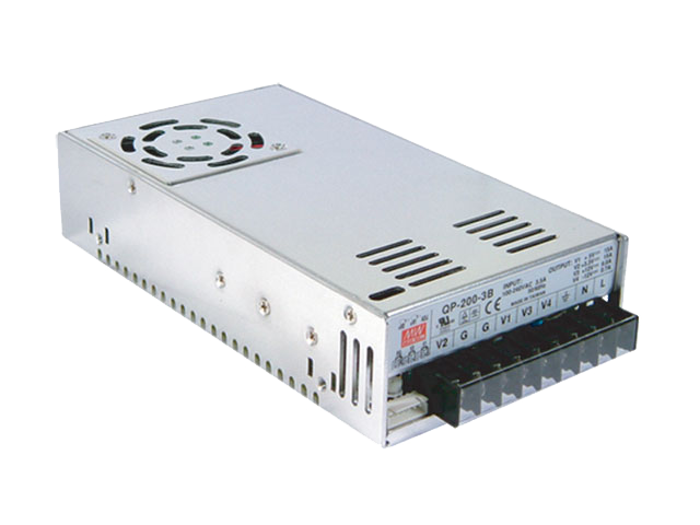 Fuente de poder Gabinete PFC 200W 4 Salidas QP-200