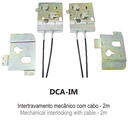 Inter trabamiento meánico con cable 2 metros DCA-IM
