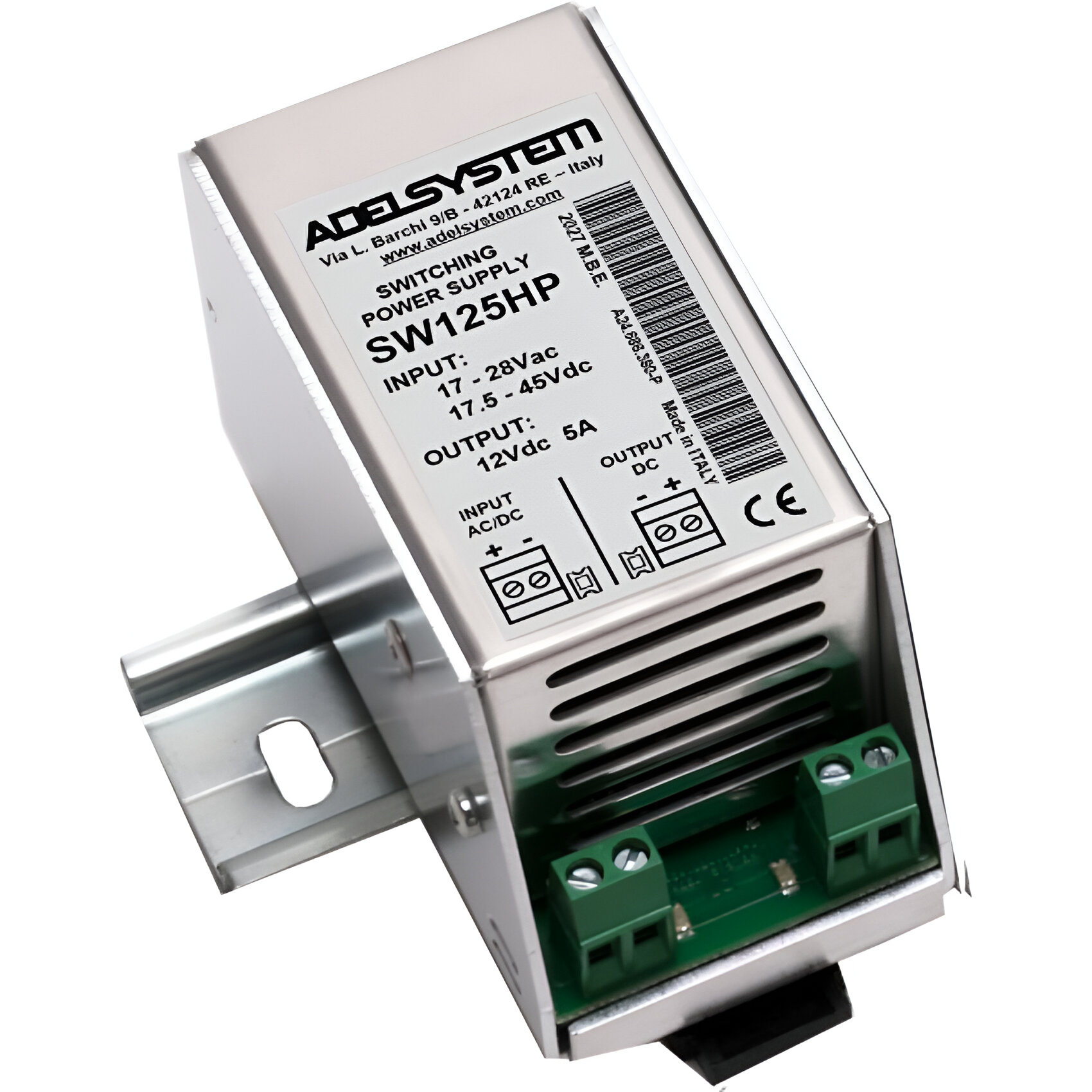 AC-DC/DC Converters (Low Voltage Line) In:24Vac / 40Vdc Out:12V 5A Not Isolated