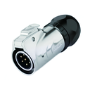 Conector Serie LP-20 Macho 7 Pines Volante Soldadura Metal CNLINKO