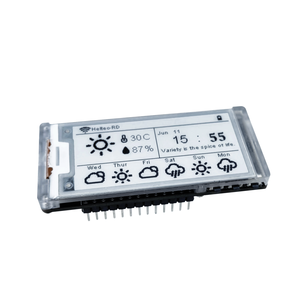 Heltec Vision Master E213 ESP32S3 + SX1262, compatible con Meshtastic y LoRaWAN
