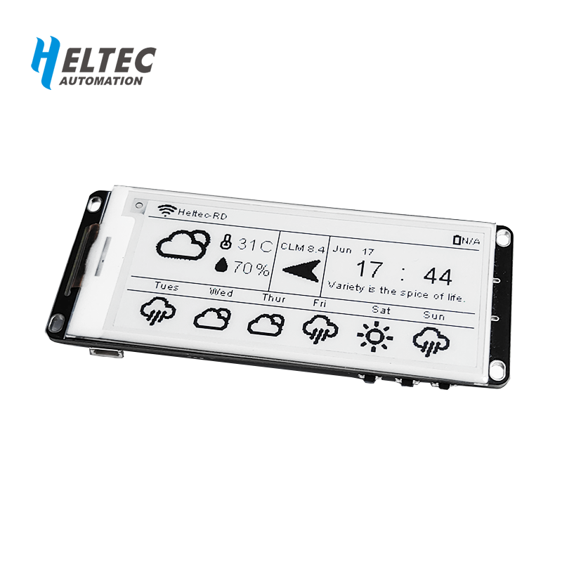 Heltec Vision Master E290 ESP32S3 + SX1262 E-Ink LoRa Node, Meshtastic and LoRaWAN Compatible