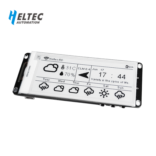 Heltec Vision Master E290 ESP32S3 + SX1262 E-Ink LoRa Node, Meshtastic and LoRaWAN Compatible