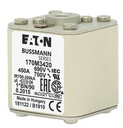 Fusible Ultrarápido Bussmann  450A, AC 690 V, size 1, aR, IEC, UL