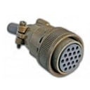 Connector with threaded coupling