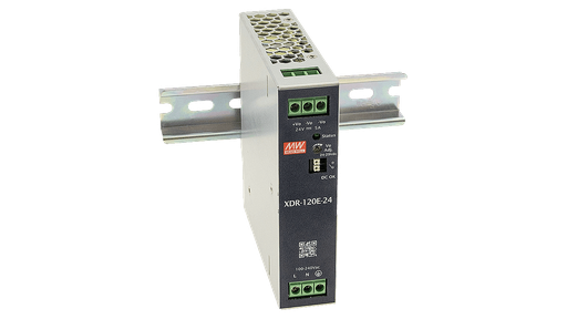 Fuente Delgada riel DIN 120W Serie XDR-120E