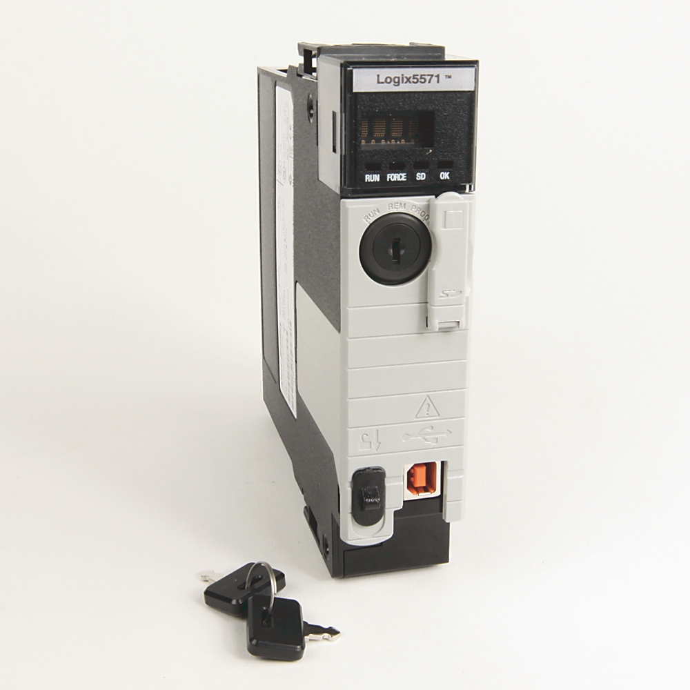 Controlador ControlLogix 5570 1756-L71, 2 MB de memoria, puerto USB y display alfanumérico de 4 caracteres