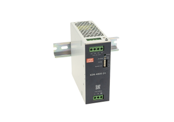 Fuente de poder de riel DIN MEAN WELL XDR-480E delgada