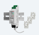 Shelly Pro 3EM - Medidor de Energía Trifásico DIN 120 A con Wi-Fi, LAN y Bluetooth (Incluye 3 Transformadores de Corriente 120 A)