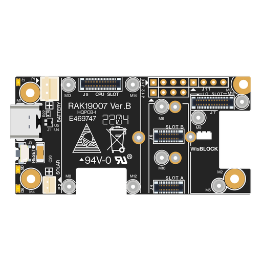 WisBlock Starter Kit RAK19007+RAK11200 WIFI y Bluetooth ESP32-WROVER Arduino (Descontinuado)