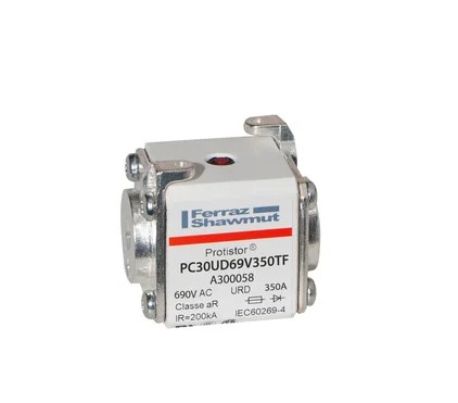 Fusible Mersen Protistor® 350A size 30 aR, 600 - 690VAC (IEC) / 700VAC (UL)