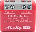 Shelly 1PM Mini Gen4 – Interruptor Inteligente Mini con Medición de Energía Wi-Fi/Zigbee/Bluetooth