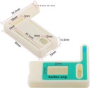 Heltec carcasa OLED ESP32 LoRa 32 V3 con puerto C