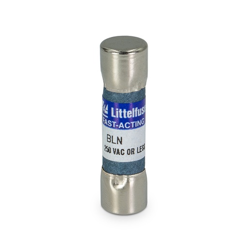 Fusible Littelfuse BLN 250VAC rápido 10x38mm midget