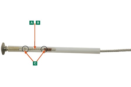 Hilo Fusible Positrol, Estilo Universal, Velocidad estandar de S&C  (TCC No. 123-6) 584  mm. Longitud