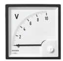 Amperimetro para DC 0-60mV escala 0-200A, DQS 96x96mm marca MBS (Alemania)