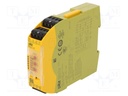 Relé de seguridad PNOZ s5 24 VDC, 2 NA + 2 NA temporizados, PNOZsigma