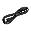 Cable de Poder US 3P 7A 125V 1,8 m Certificación CE