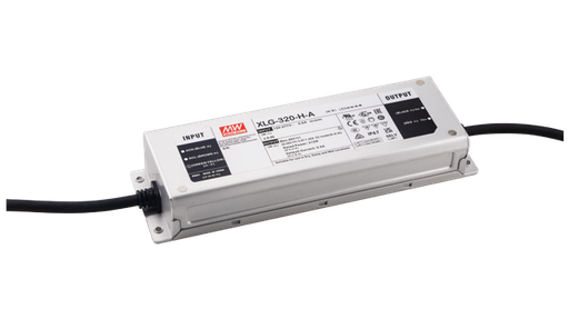 Driver LED metal de potencia PFC 320W XLG-320-M-A Caja dañada