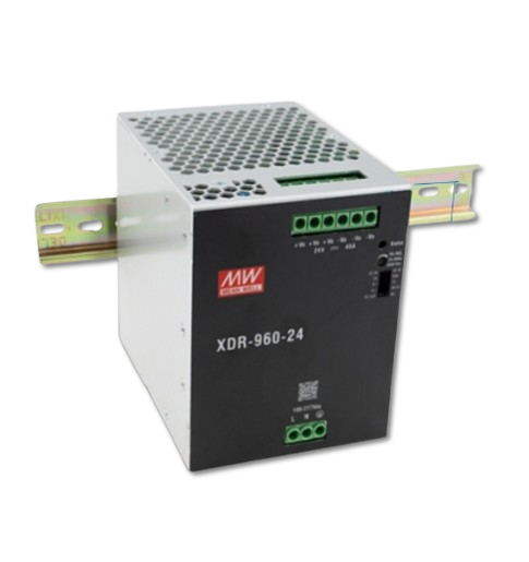Fuente de Poder Industrial DIN Rail 960W MEAN WELL XDR-960