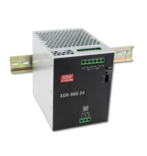 Fuente de riel DIN MEAN WELL XDR-960 de 960W