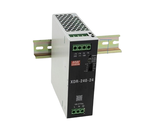 Fuente de Poder Industrial DIN Rail 240W MEAN WELL XDR-240