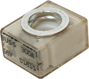 Fusible tipo terminal para baterias, uso marino (MRBF) máx. 58VDC Bussmann