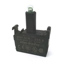 Módulo LED Integrado Allen-Bradley 800F-N7W 208-240V AC Blanco