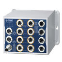 Switch Industrial L2+ 8 Puertos Gigabit PoE+ M12 + 4 Puertos Gigabit M12 PLANET ITS-5216-8P4T-WV