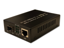 Convertidor de Medios Fibra Óptica GM-805A 10/100/1000Mbps con Slot SFP