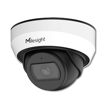 Cámara IP mini domo Milesight PoE IP67 antivandálica