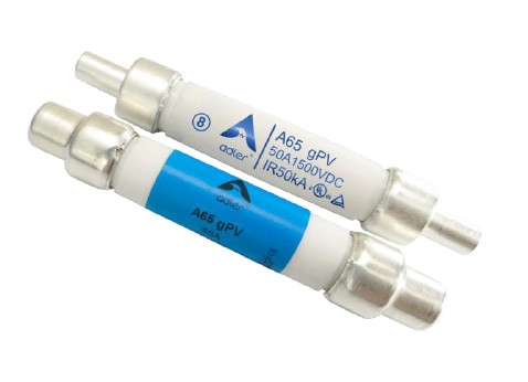 Fusible 14x85 mm 1500V DC, curva gPV (aplicaciones fotovoltaicas) marca ADLER