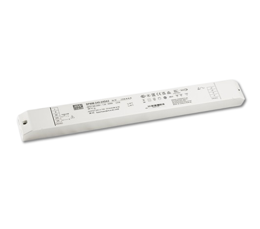 Driver LED PWM DALI-2 240W 24V Mean Well SPWM-240-24DA2