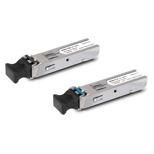 PLANET MGB-TSX2 - Transceptor SFP 1000BASE-SX Multimodo 1310nm 2km LC Temp. Industrial -40~85°C (Pack 10 unidades)