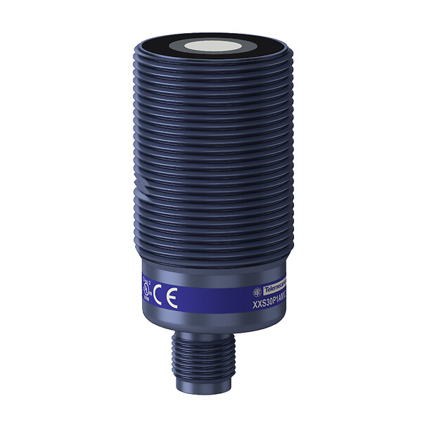 Sensor ultrasónico M30 XXS30P1AM12, alcance 1 m, salida analógica 4-20 mA, conector M12