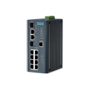 Switch Industrial Administrable PoE Advantech EKI-7710E-2CP 8 Puertos Fast Ethernet + 2 Puertos Gigabit Combo RJ45/SFP